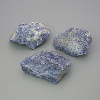 Natural Sodalite Unpolished Souvenir Stone ~ dimensions 34-43×35×28 mm (+/-) packaging 100 g (price per 100 g)