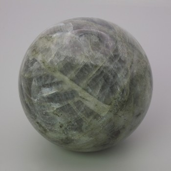 Labradorite natural stone sphere, 68 mm diameter, weight from 400 g (Price per 100 g)