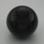 Decorative sphere made of natural silver obsidian, 50 mm diameter, weight from 150 g (Price per 100 g)