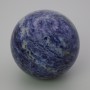 Souvenir Sphere Made of Natural Sodalite, Diameter 53 mm, Weight from 200 g (Price per 100 g)