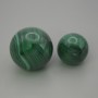 Malachite Natural Stone Souvenir Sphere, diameter 35-45 mm +/- (Assorted sizes) (Price per 100 g)