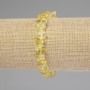 Citrine Chip Bracelet on Stretch Cord, 6-11×3-6 mm diameter, 18 cm length