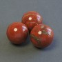 Souvenir ball made of natural red jasper, diameter 30mm+