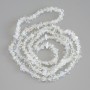 Moonstone Nugget Beads, diameter 5-9×2-3 mm, length 78 cm +/- on a sturdy thread