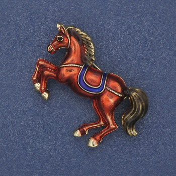 Horse Brooch-Pendant