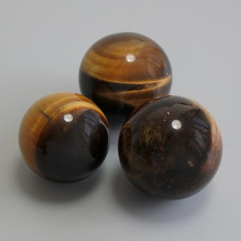 Tiger's Eye souvenir ball, 20mm diameter+