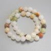 Onyx Beads, Smooth Round, 10mm Diameter, on Beading Thread, 38 cm Length+
