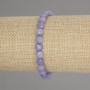Aquamarine Bracelet with Faceted 6 mm Beads