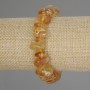 Citrine Faceted Bracelet, diameter 10-16×3-8 mm ±, length 18 cm ± stretch