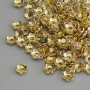 Bead Cap for Bead, Gold-Colored Metal, 6x1 mm with approximately 1.5 mm hole, packaging 20 g (~149 pcs).