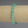 Cat's Eye Bracelet with smooth 8mm beads, stretch, 18 cm length