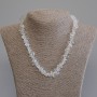 Moonstone Chip Necklace, diameter 6-10×2-5 mm, length 50 cm, with clasp