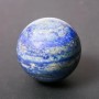 Lapis Lazuli Souvenir Sphere, diameter 18–19 mm (price per piece)