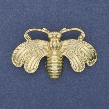 Gold-tone Metal Butterfly Brooch 50×33 mm+