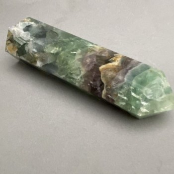 Souvenir Pencil Made of Natural Fluorite, 14.5 x 4 cm, approx. 449 g