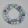 Fluorite Beads Ball, 10.5 mm Diameter, 38 cm Length