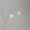 Stud Earrings with Freshwater Pearls, 6 mm Diameter+