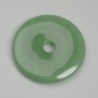 Donut Pendant in Jade, 50 mm diameter, hole diameter 8 mm