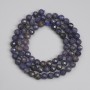Faceted Sapphire Beads 5mm, 39 cm on Thread