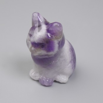 Amethyst Cat Figurine