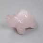 Pink Quartz Turtle Souvenir Figurine, 55 x 35 x 27 mm+