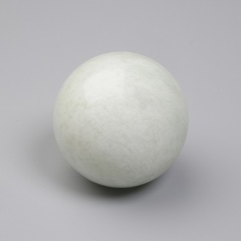 Serpentine natural stone souvenir sphere, diameter 30mm+