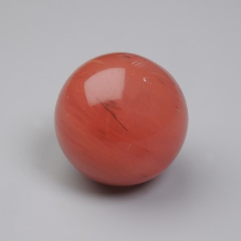 Souvenir sphere made of natural chalcedony, diameter 30 mm+