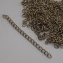 Fittings: Extra 5 cm Extension Chain, Bronze Finish (29 g ±)