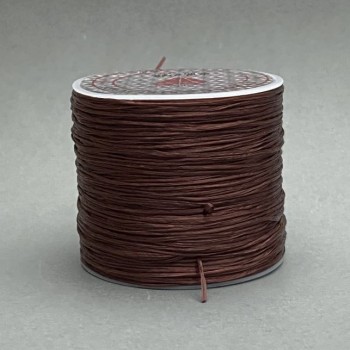 Brown Craft Elastic Cord on Spool, 30 m