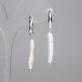 Baroque Pearl Earrings 27x5mm, length 45mm (assorted sizes)