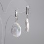 Baroque Pearl Earrings 29 mm, length 40 mm