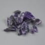 Natural unprocessed amethyst stone, diameter 17-50×8-25×9-20 mm ± (assorted sizes) (Price per 100 g)