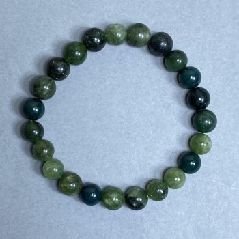 Jadeite Bracelet with Smooth 8mm Beads