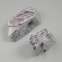 Natural unpolished Lepidolite stone, 65×57×35 mm ± (assorted sizes) (Price per 100 g)