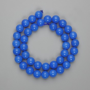 Apatite Beads, Smooth Round, 10 mm Diameter, 38 cm Length on Thread