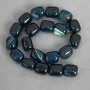 Agate Bar Beads 19-20×15-16 mm ±, 38 cm length on thread