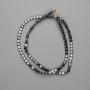 Hematite Coin Beads 4mm, 40 cm Strand