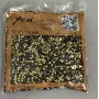 Black rhinestones, 4 mm diameter, pack 75 g (±)