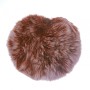 Elastic Fur Bell Keychain, 5 cm, Brown