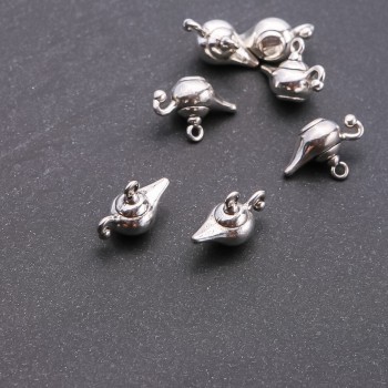 Aladdin's Lamp Pendant, diameter 1.8 mm, length 18×13 mm, packaging 20 g ± 7 pcs