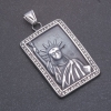 Statue of Liberty Pendant Gray Metal 32x46x57 mm