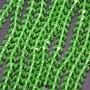 Beads Czech Crystal Transparent Light Emerald 'Rondel', 8×6 mm diameter