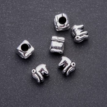 Bead Insert 'Elephant Pandora', size 11x10 mm, hole diameter 5 mm, packaging 20 g ± 6 pcs