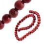 Natural Stone Beads on Thread - Aventurine Golden Sand, Smooth 8mm Round Beads, 37.5 cm Length