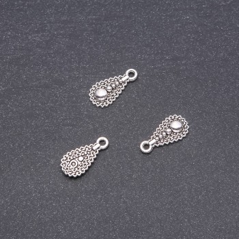 Teardrop Pendant Hardware 8×18 mm, 20 g packaging, ±30 pcs