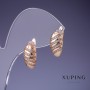 Earrings Xuping 14x8 mm '18K gold plating'