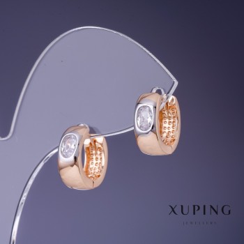 Earrings Xuping 14x5mm '18K Gold Plating'