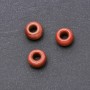 Pandora bead made of natural aventurine 'Golden Sand' 14x9mm, hole diameter 4.5mm