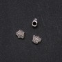 Pandora Crown Bead 10x12 mm, hole diameter 4 mm, packaging 11 pcs. +