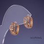 Xuping Earrings 14x8mm '18K Gold Plating'